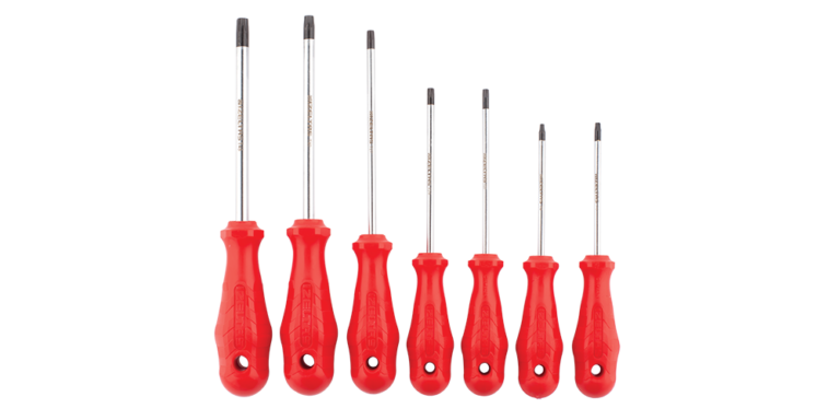 TORX UCLU TORNAVIDA SETI 7 PARCA IZELTAS